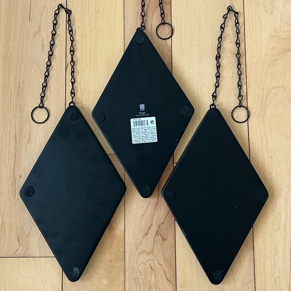 UMBRA. Dima. 3 Mirror Set.  Black. - Picture 8 of 11